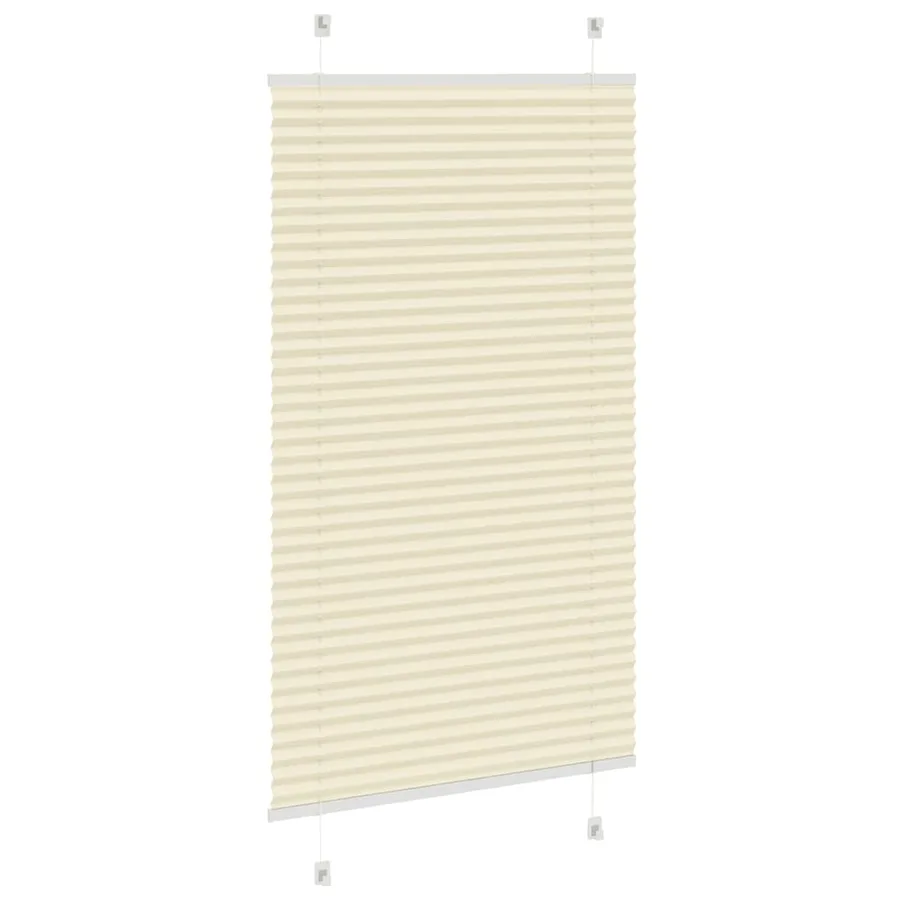 Store plissé crème 70x100 cm largeur du tissu 69,4 cm polyester - 4
