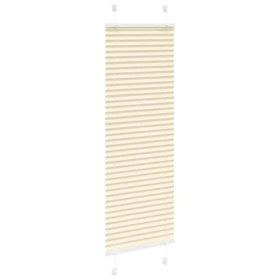 Store plissé crème 40x150 cm largeur du tissu 39,4 cm polyester - 3