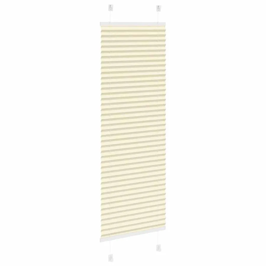 Store plissé crème 40x150 cm largeur du tissu 39,4 cm polyester - 4