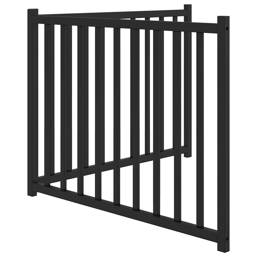 Barrière pour chien pliable 2 panneaux 160 cm bois sapin massif - 5