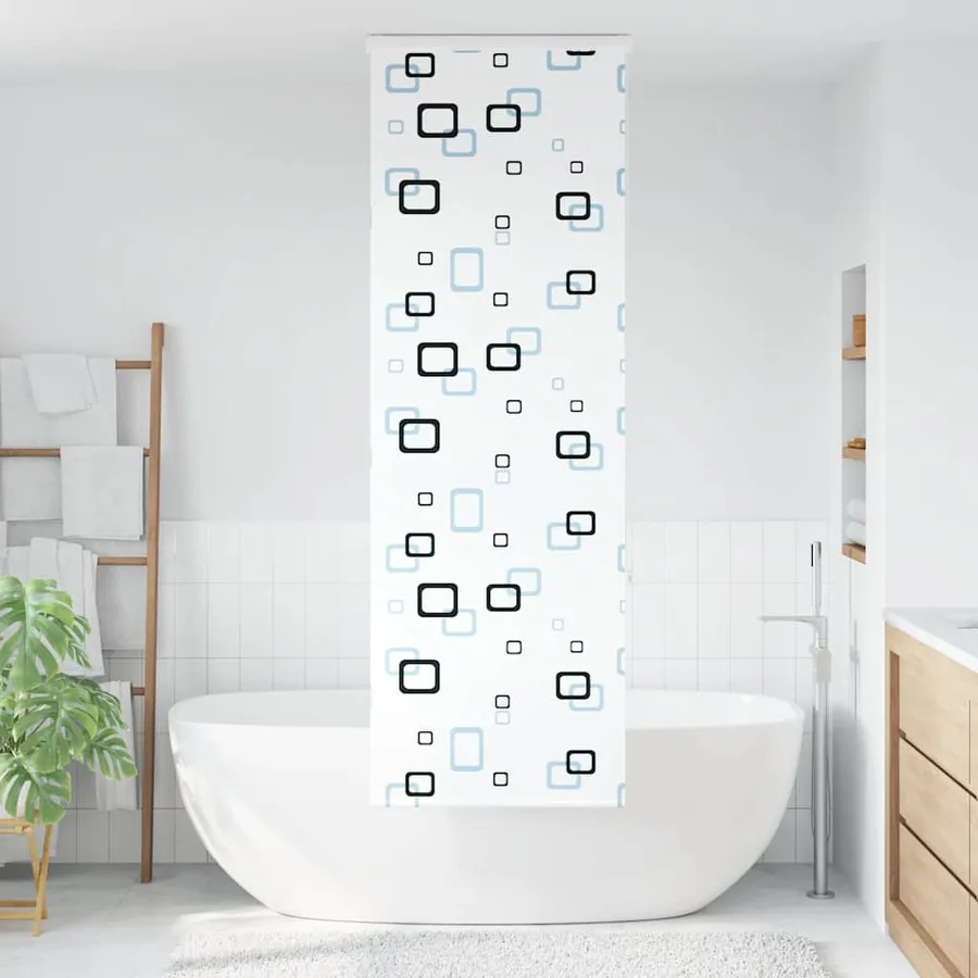 Store enrouleur de douche avec cassette largeur du tissu 76 cm - 2