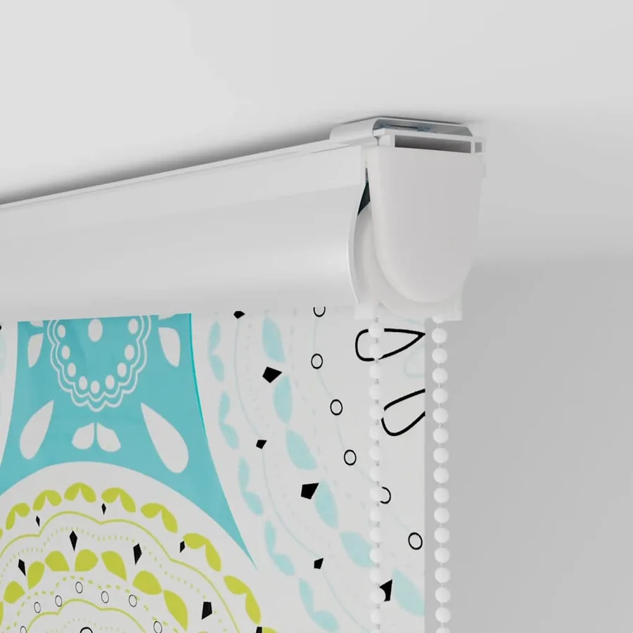 Store enrouleur de douche avec cassette largeur du tissu 76 cm - 9