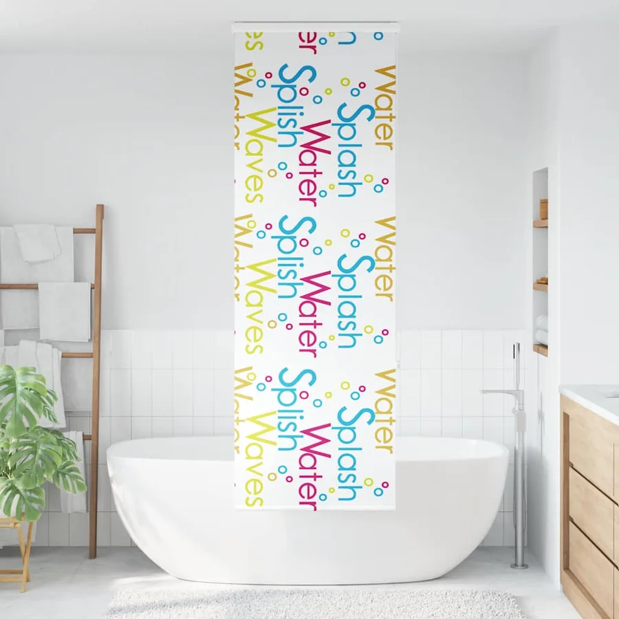 Store enrouleur de douche avec cassette largeur du tissu 56 cm - 2