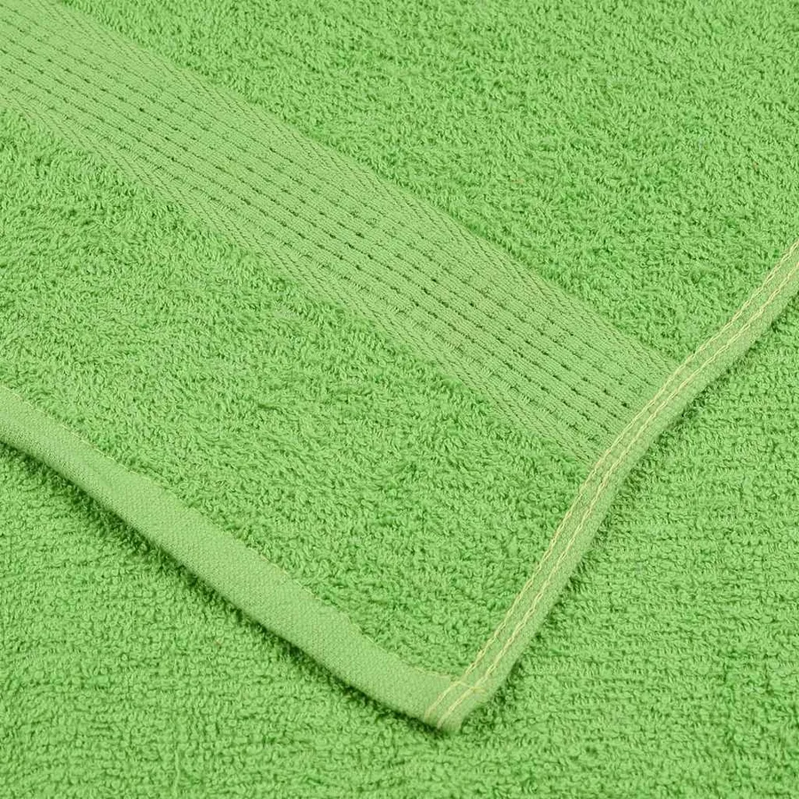 Serviettes de sauna FROGN 2 pcs vert pomme 80x200 cm 360 g/m² - 6