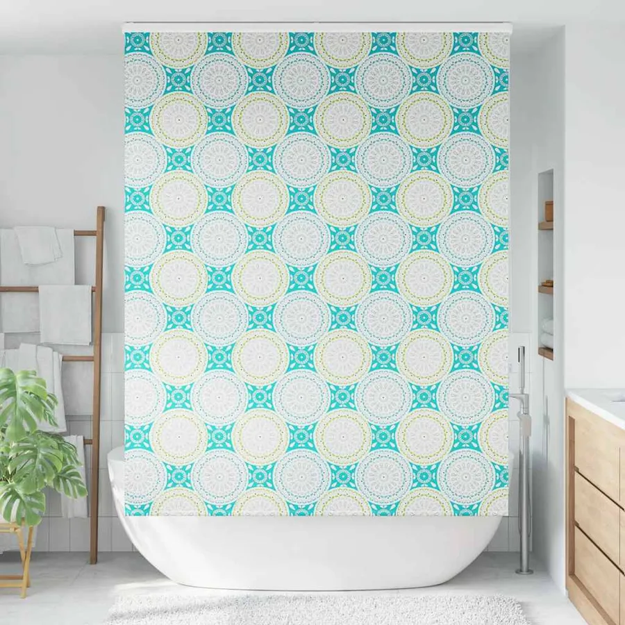 Store enrouleur de douche avec cassette largeur du tissu 156 cm - 2