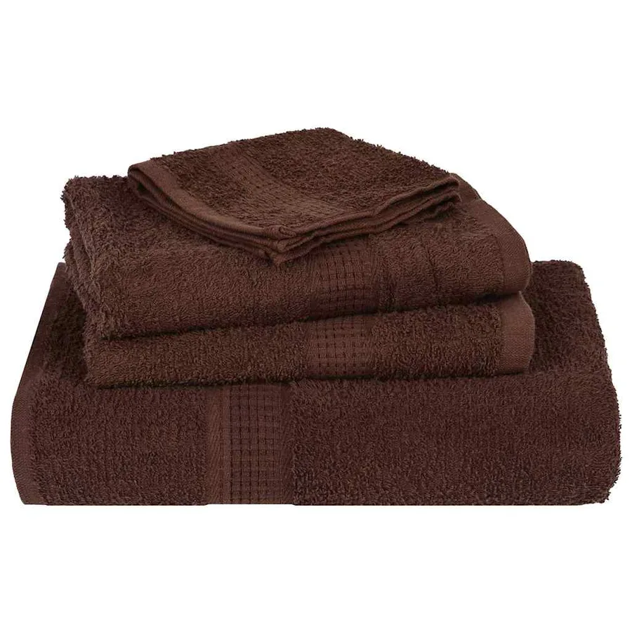Ensemble de serviettes FROGN 8 pcs marron 360 g/m² - 4