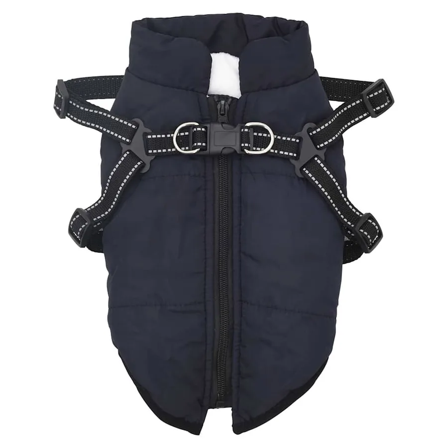 Manteau pour chiens avec harnais imperméable réfléchissant L28 - 2