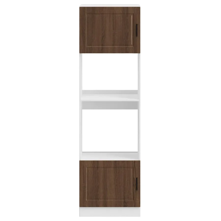 Armoires de four 2 pcs Porto chêne marron bois d'ingénierie - 4