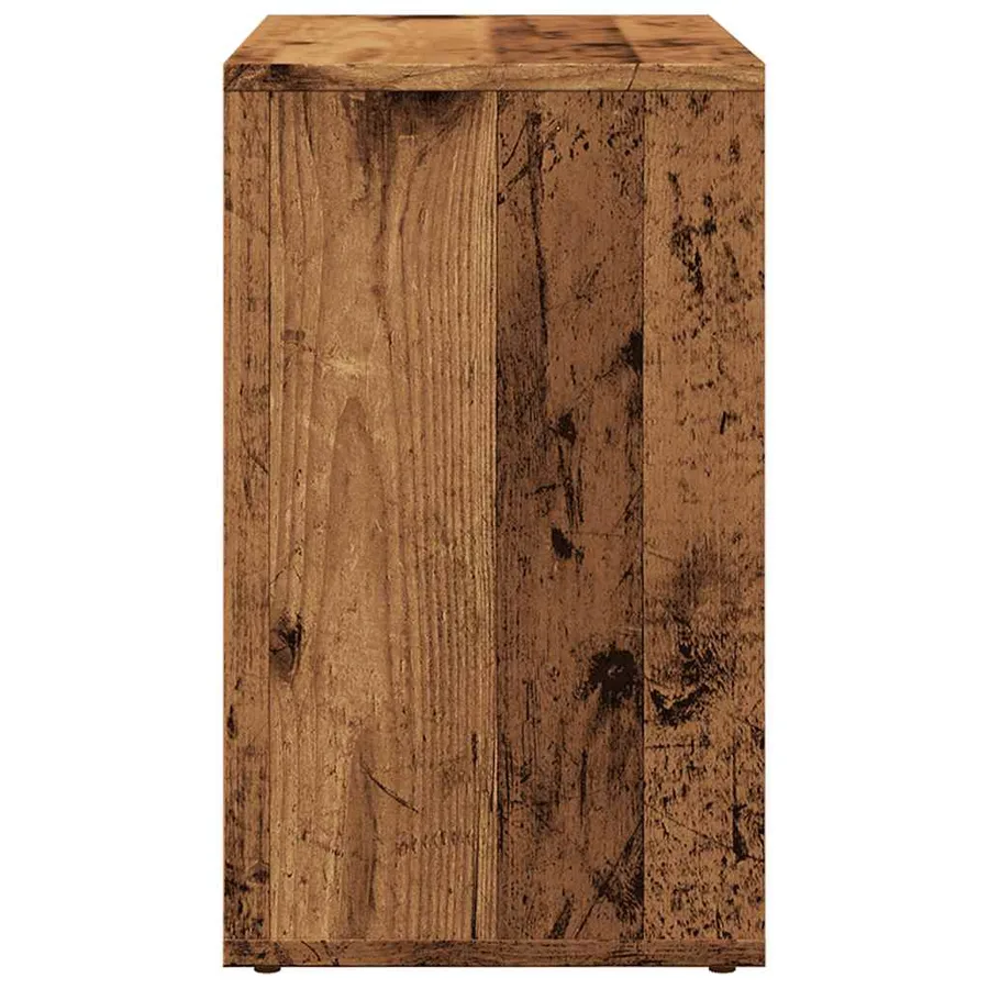 Tables gigognes 3 pcs vieux bois bois d'ingénierie - 6