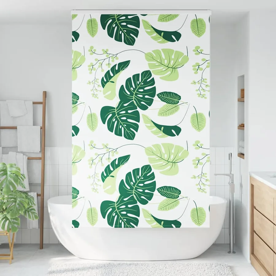 Store enrouleur de douche avec cassette largeur du tissu 126 cm - 2