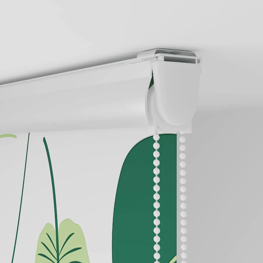 Store enrouleur de douche avec cassette largeur du tissu 126 cm - 9