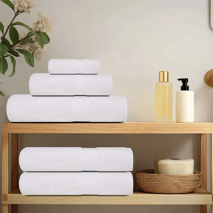 Ensemble de serviettes FROGN 6 pcs blanc 360 g/m² - 3