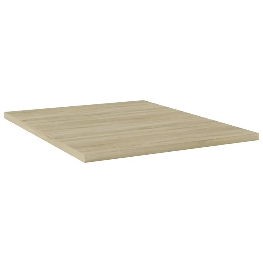 Panneau de bibliothèque 8pcs Chêne sonoma 40x50x1,5cm Aggloméré - 2
