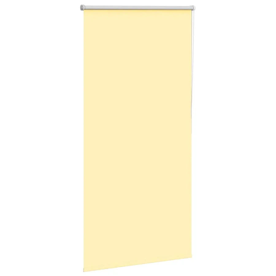 Store enrouleur occultant jaune largeur du tissu 75,7 cm - 3
