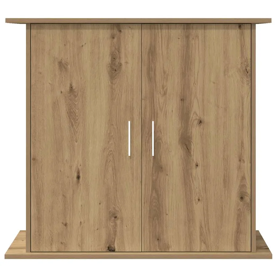 Support d'aquarium Chêne artisanal 81x36x73 cm Bois d'ingénierie - 4