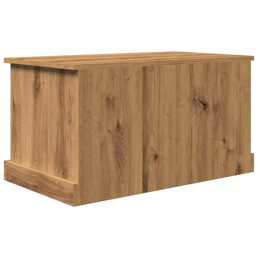 Boîtes de rangement chêne artisanal 70x40x38 cm bois ingénierie - 10