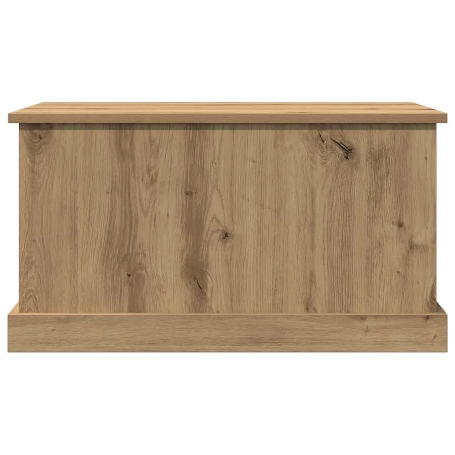 Boîtes de rangement chêne artisanal 70x40x38 cm bois ingénierie - 12