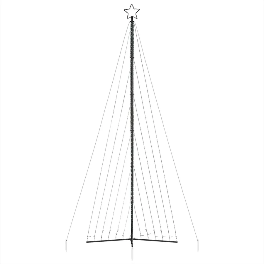 Sapin de Noël à LED 789 LED blanc chaud 476 cm - 5
