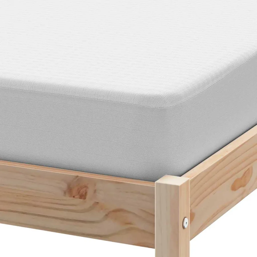 Protège-matelas blanc 90x220 cm imperméable - 5