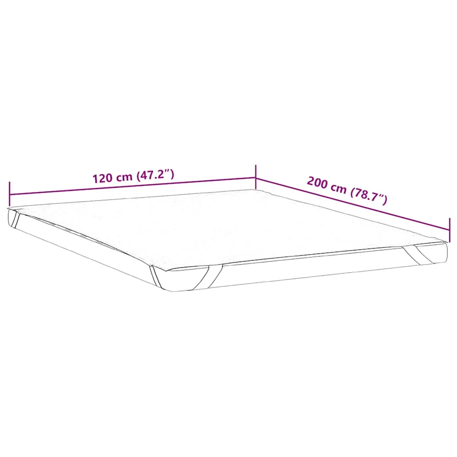 Protège-matelas blanc 120x200 cm imperméable - 7