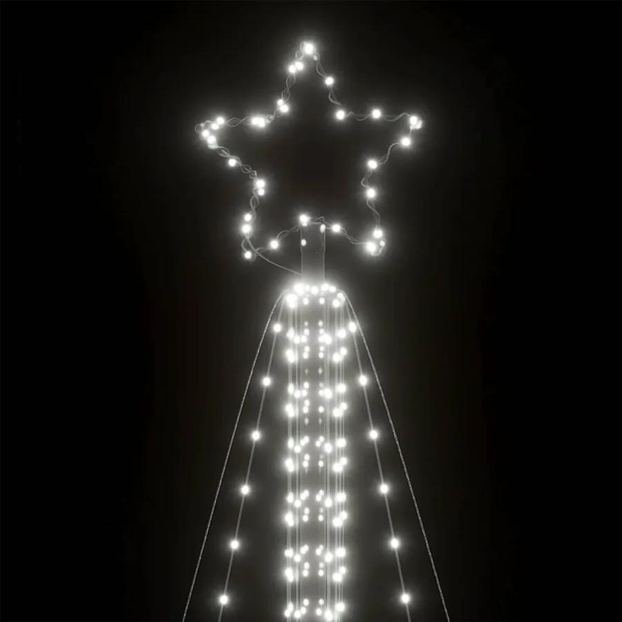 Sapin de Noël à LED 861 LED blanc froid 478 cm - 10