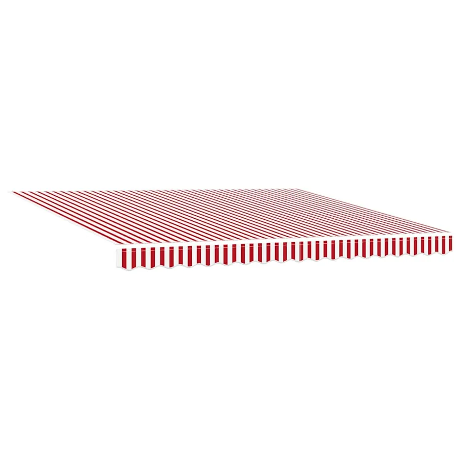 Auvent rétractable Rouge et Blanc 400 × 300 cm - 5