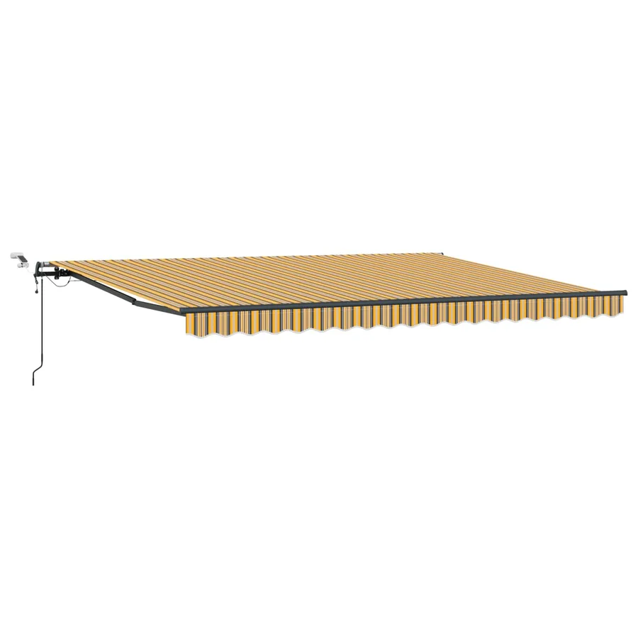 Auvent rétractable Multicolore 450 × 300 cm Polyester - 2