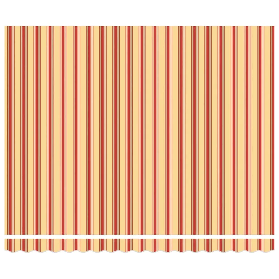 Auvent rétractable Jaune et Orange 400 × 300 cm - 7