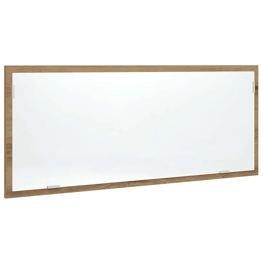 Miroir de salle de bain à LED chêne artisanal bois d'ingénierie - 3
