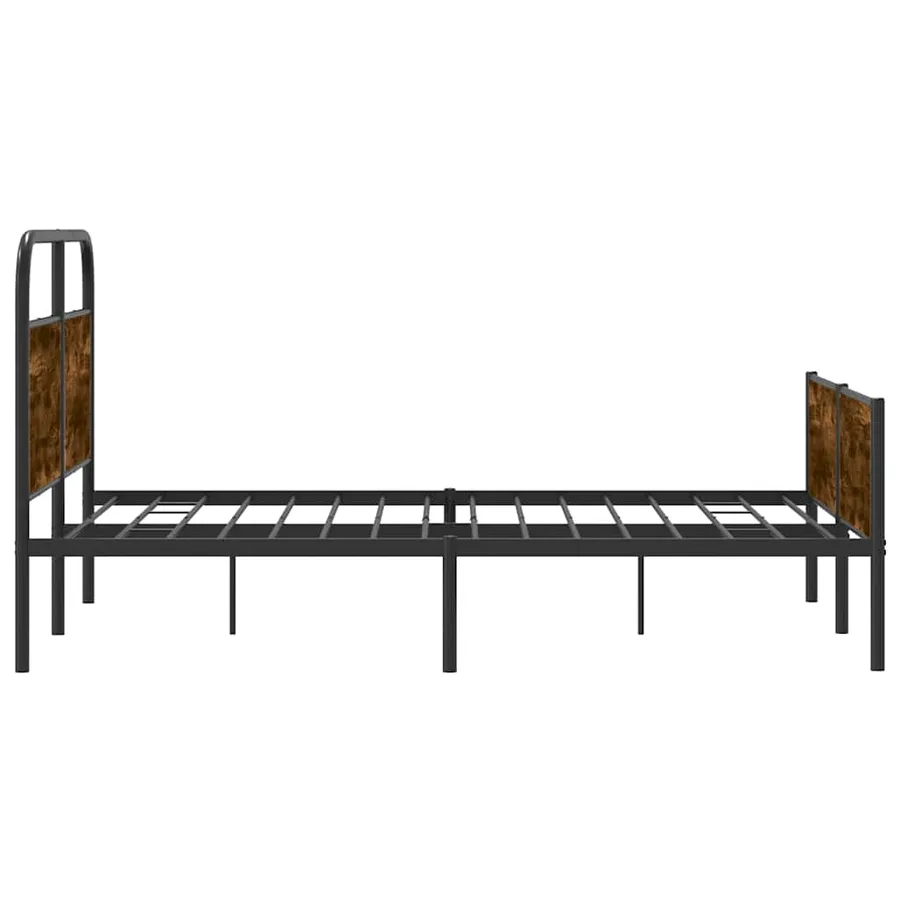 Cadre de lit sans matelas 120x200 cm chêne sonoma - 6