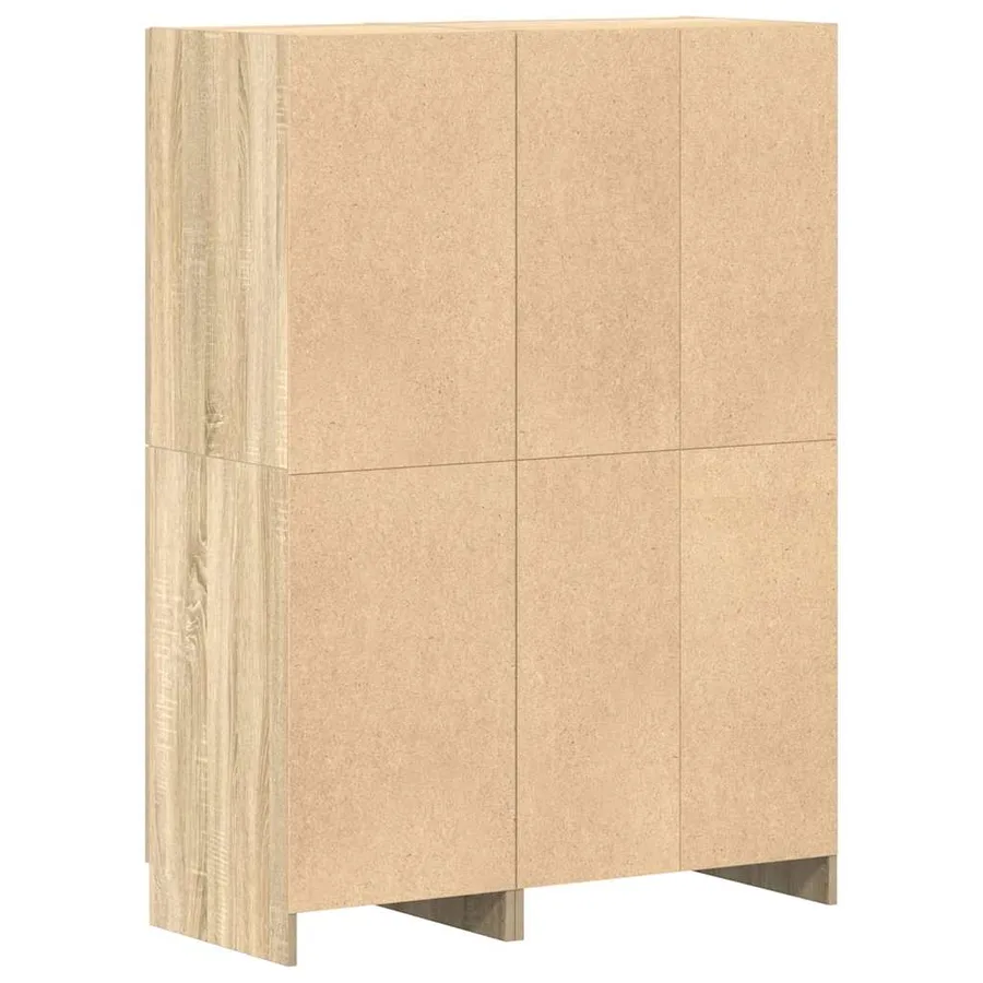 Ensemble d'armoires de cuisine 2 pcs chêne sonoma - 9