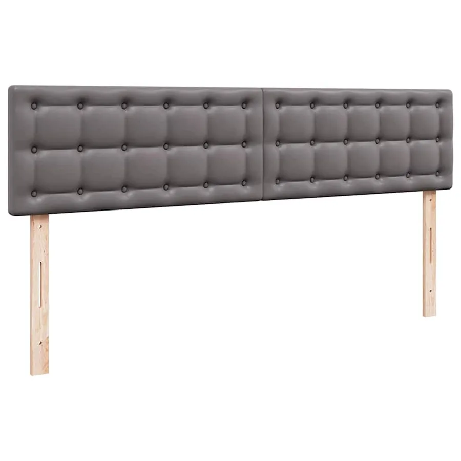 Lit ottoman avec matelas & LED Gris 180x200cm similicuir - 10