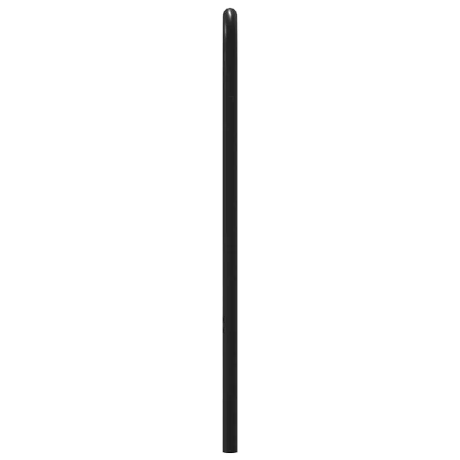 Tête de lit de remplacement chêne marron 120 cm acier et bois d'ingénierie - 4