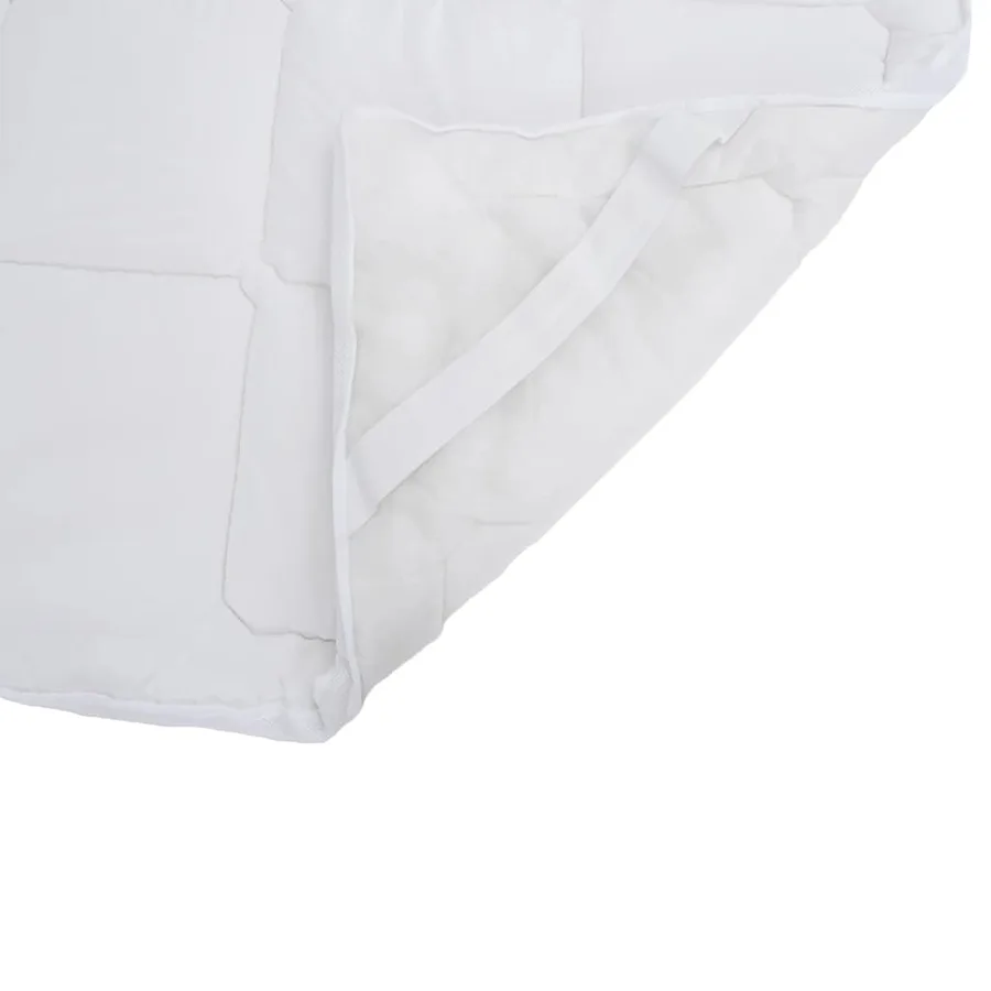 Protège-matelas blanc 200x220 cm - 3