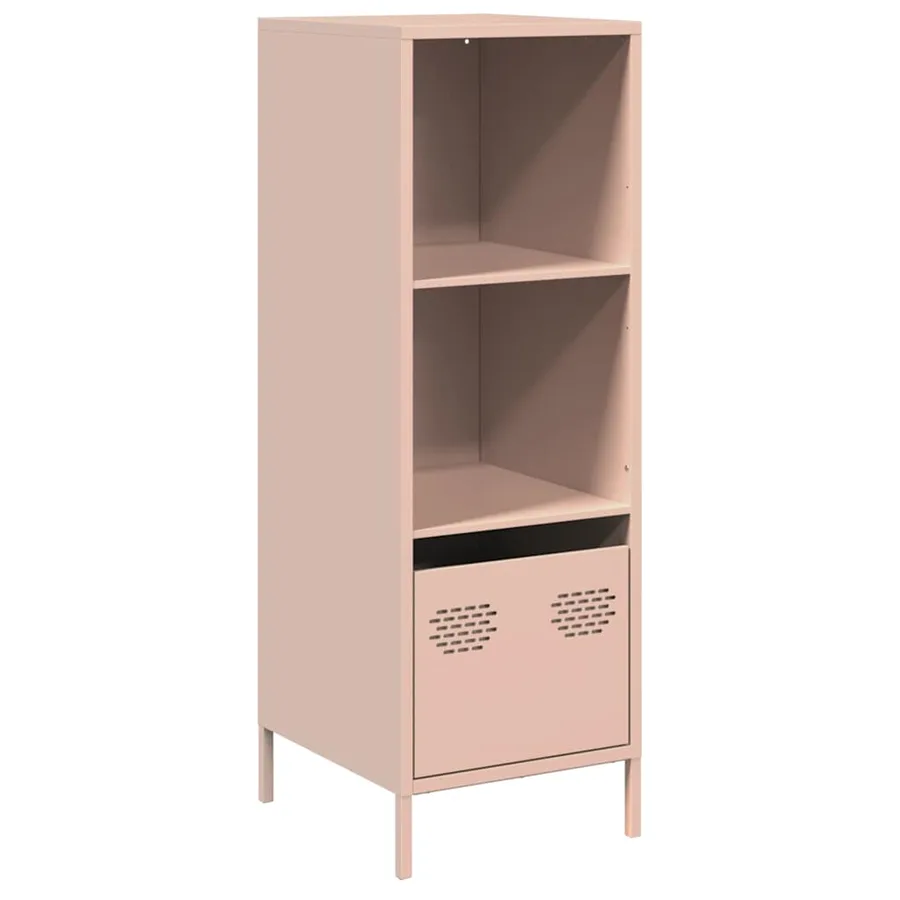 Buffet haut rose 35x39x103,5 cm acier - 2