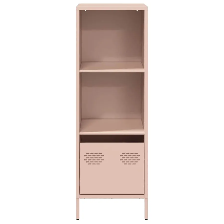 Buffet haut rose 35x39x103,5 cm acier - 5