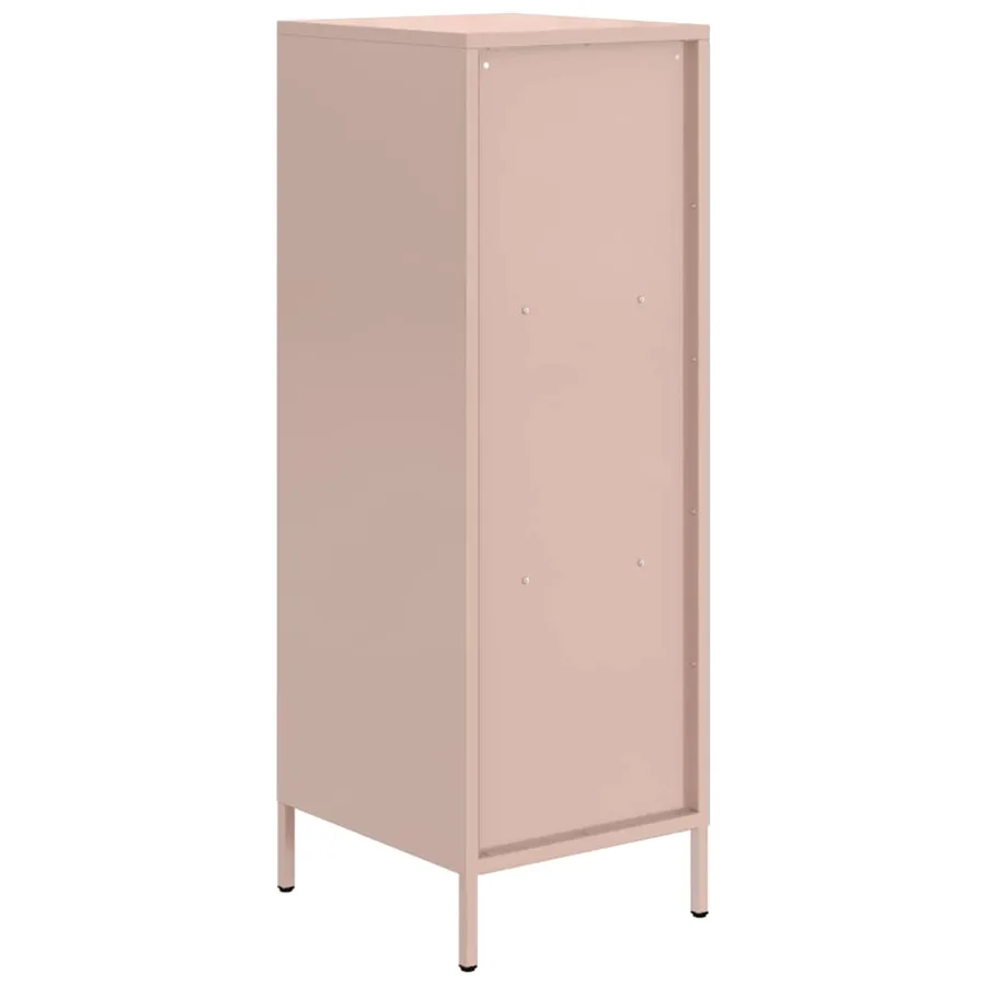 Buffet haut rose 35x39x103,5 cm acier - 7