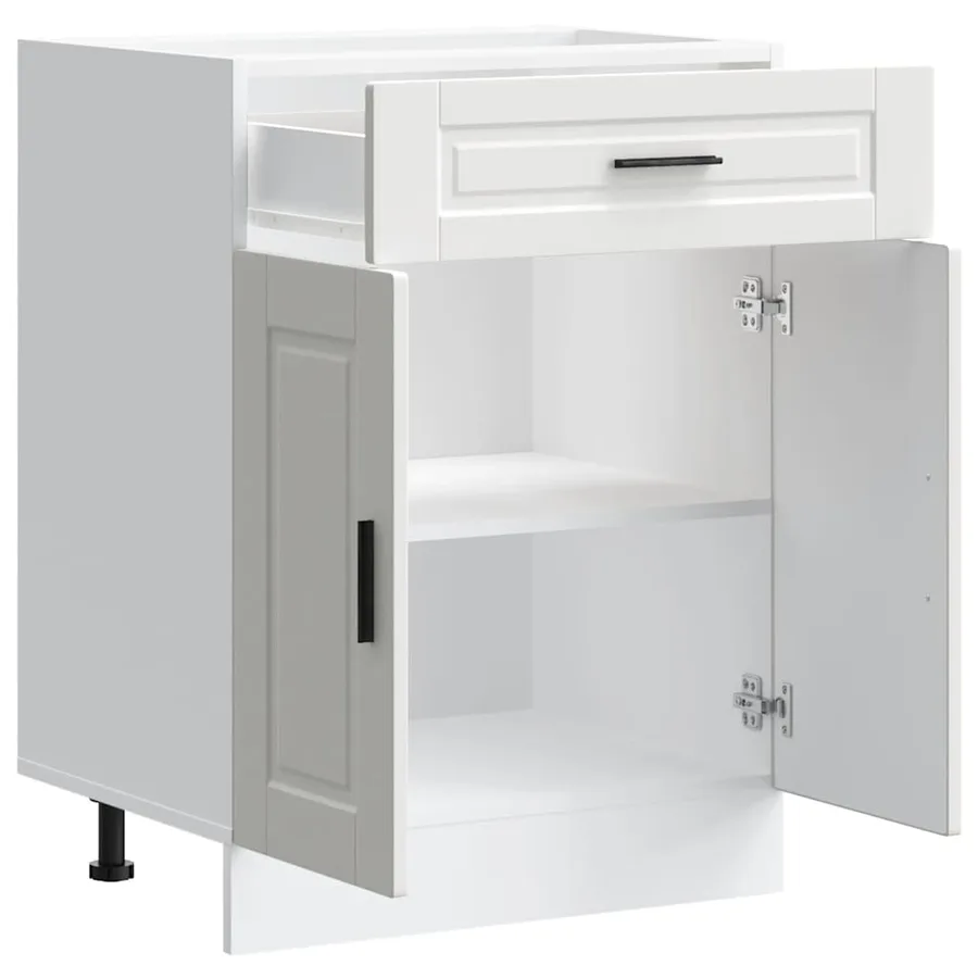 Armoire de cuisine Porto blanc bois d'ingénierie - 5