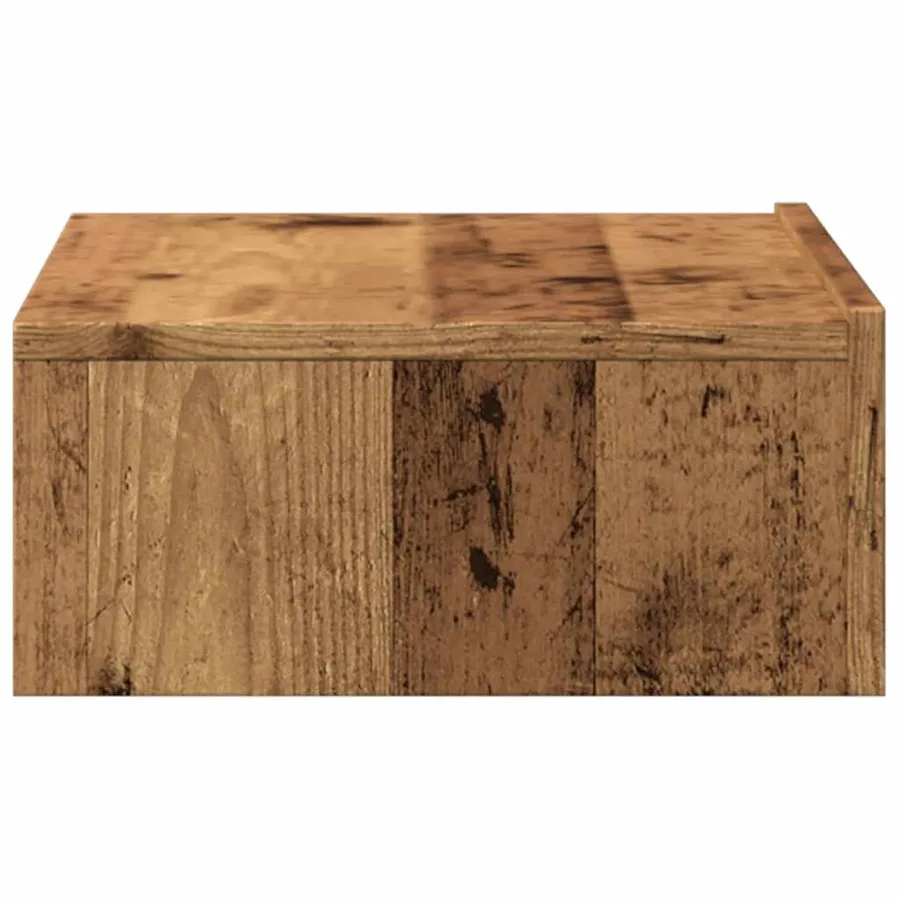 Meubles TV avec éclairage LED 2 pcs vieux bois 60x35x15,5 cm - 8