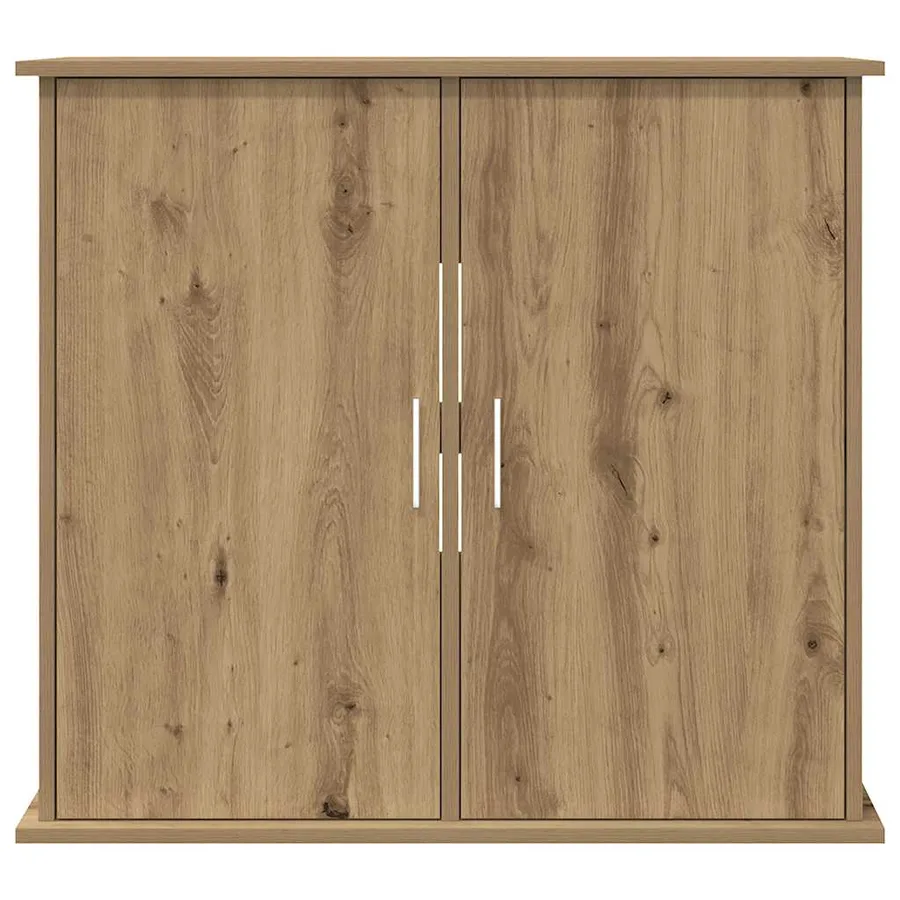 Support d'aquarium Chêne artisanal 81x36x73 cm Bois d'ingénierie - 4
