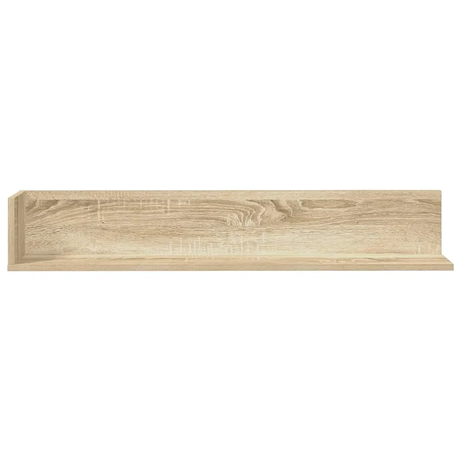 Étagères murales 2 pcs chêne sonoma 100x16,5x16,5 cm - 4