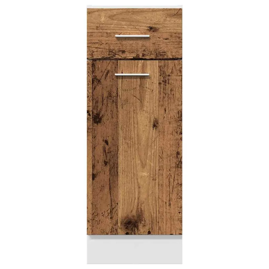Armoire à tiroirs "Lyon" Bois ancien 30 x 46 x 81,5 cm Bois d'ingénierie - 4