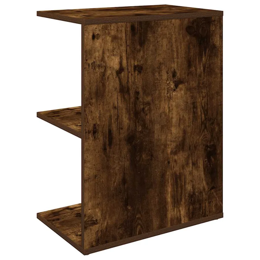 Tables de chevet 2pcs chêne fumé 46,5x29x61cm bois d’ingénierie - 7