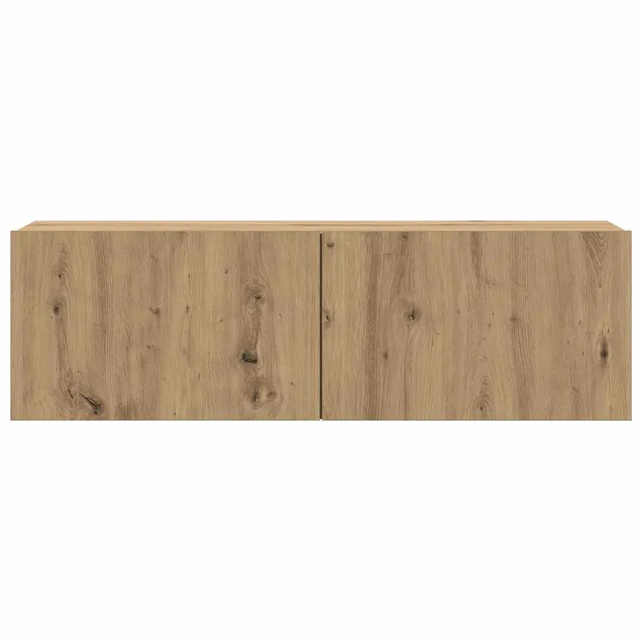 Ensemble de meuble TV mural 8 pcs chêne artisanal - 5