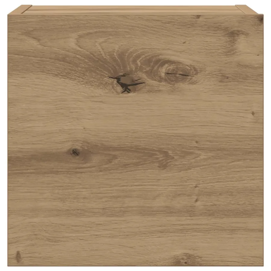 Ensemble de meuble TV mural 8 pcs chêne artisanal - 7