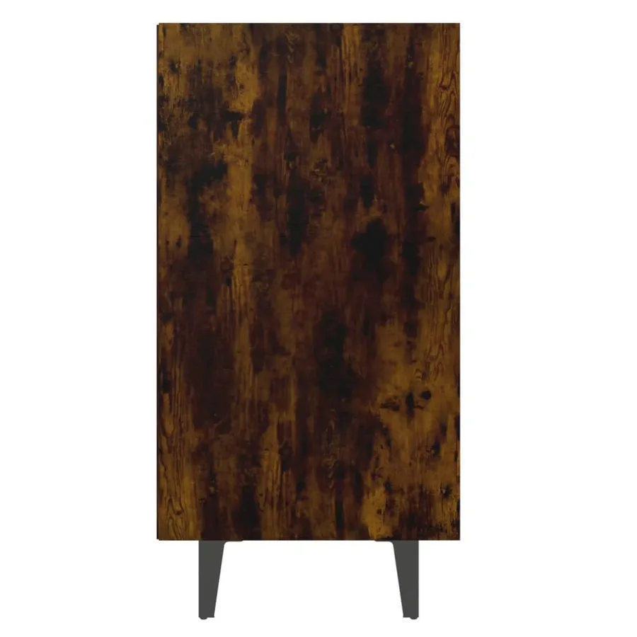 Buffet Chêne fumé 103,5x35x70 cm Bois d'ingénierie - 5