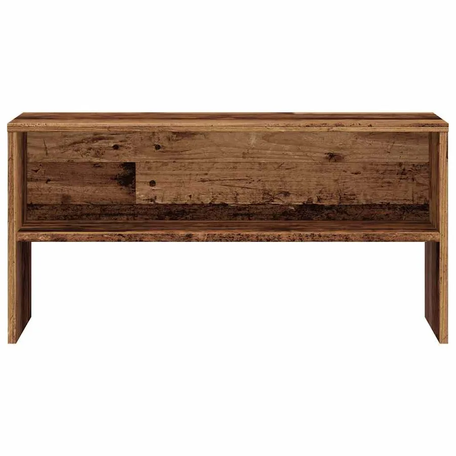 Meuble TV vieux bois 80x40x40 cm bois d'ingénierie - 4