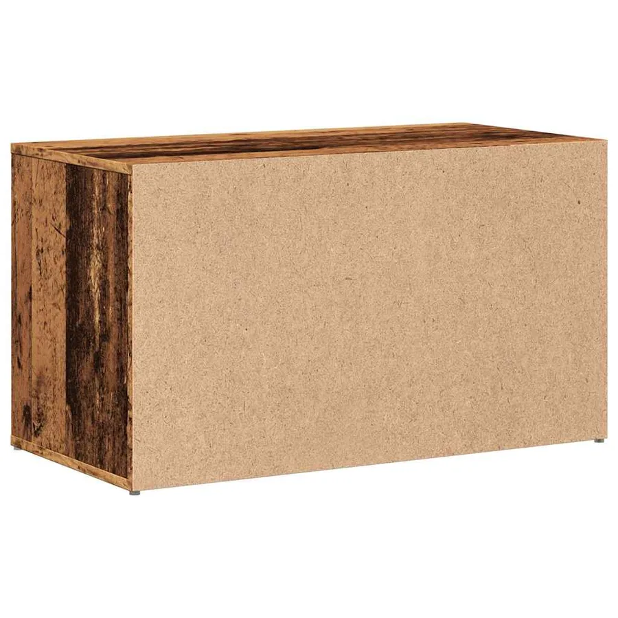 Banc d'entrée 80x40x45 cm vieux bois bois d'ingénierie - 6