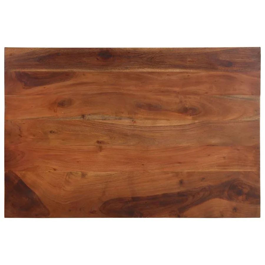 Table basse 90x60x30 cm bois massif d'acacia - 4