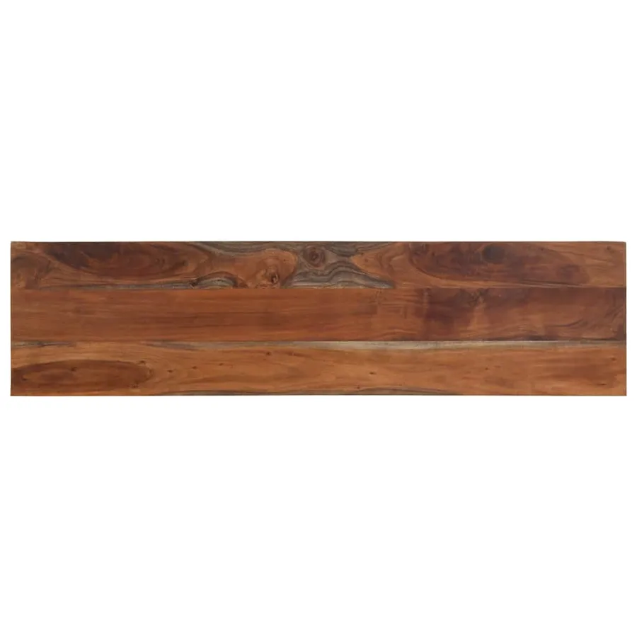 Banc 160 cm bois d'acacia massif - 4